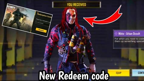 Redeem Code Codm 2023 Call Of Duty Mobile Redeem Code Cod Mobile