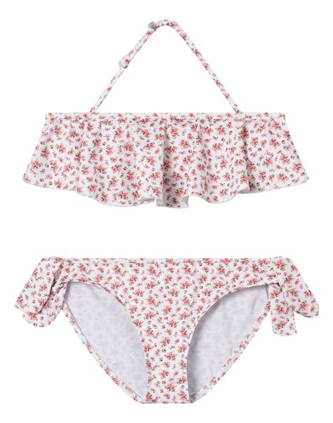 Gulligt bikini set för barn och flickor i ålder 0 12 år Evanette