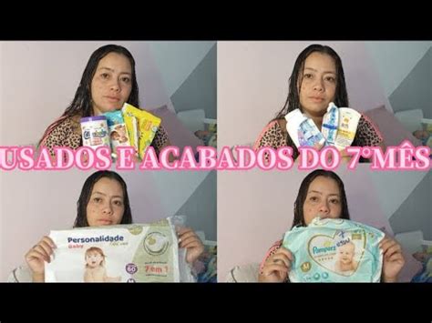 USADOS E ACABADOS DO 7MES DO BEBÊ YouTube