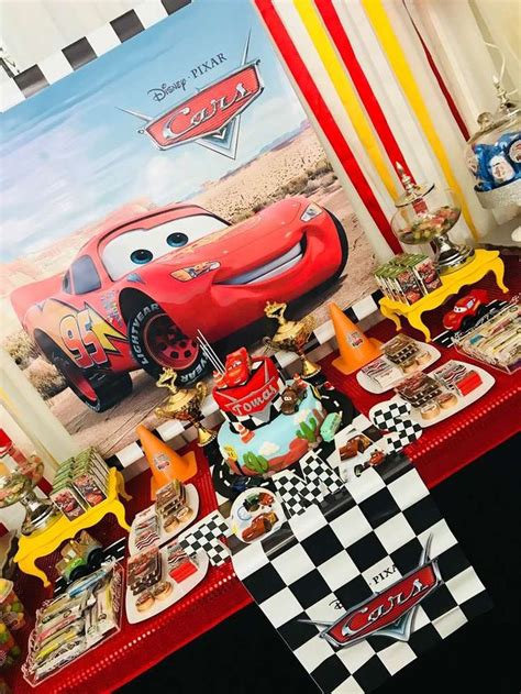 Cars Disney Movie Birthday Party Ideas Photo Of Movie