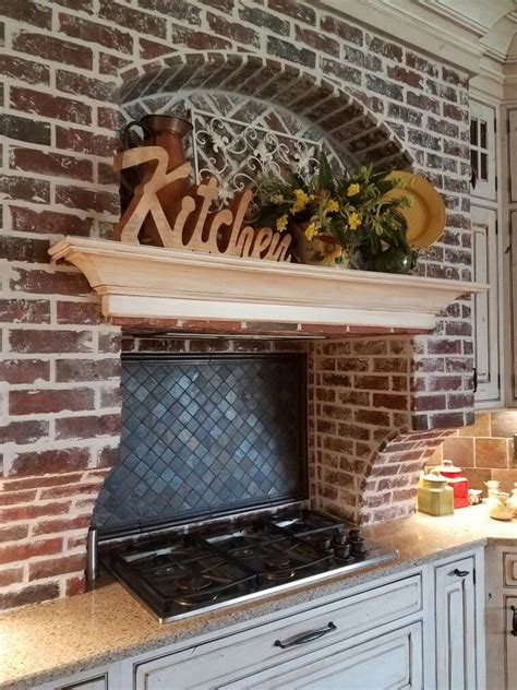 10 Brick Arch Over Stove DECOOMO