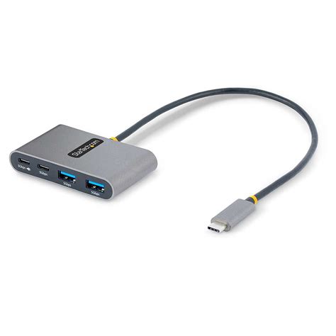 USB C De StarTech A 2 Puertos USB C 2 Puertos USB A Con Power