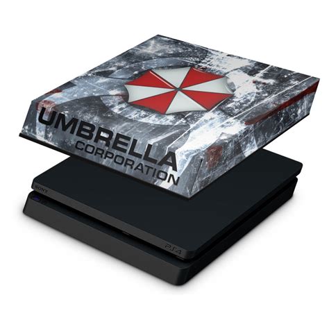 Capa Ps4 Slim Anti Poeira Resident Evil Umbrella Shopee Brasil