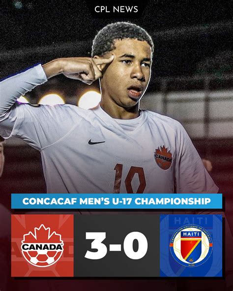 CPL News On Twitter CANADA TO THE QUARTER FINALS The U17s