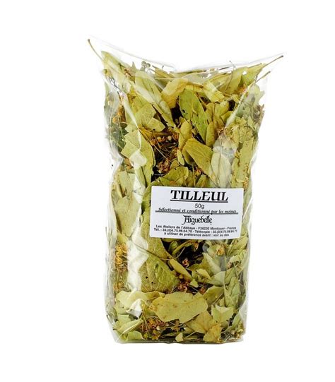 Tilleul En Vrac Pour Infusion Ou Cuisine 50 G AIGUEBELLE Abbaye