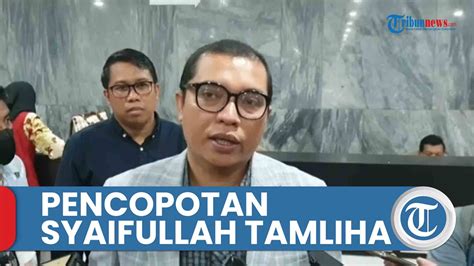 Ppp Bantah Pencopotan Syaifullah Tamliha Dari Pimpinan Komisi V Dpr Ri