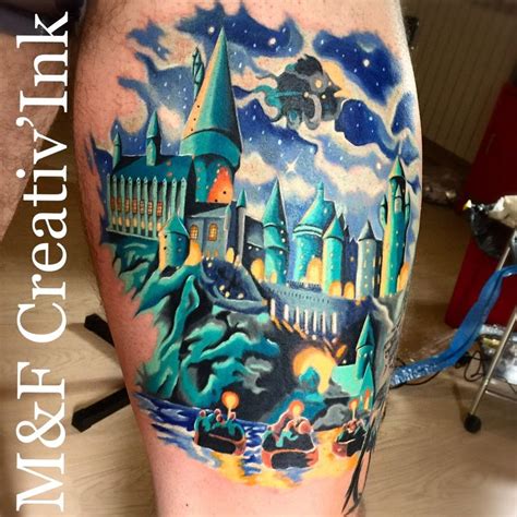 Hogwarts Tattoo | Hogwarts tattoo, Harry potter tattoos, Harry potter ...