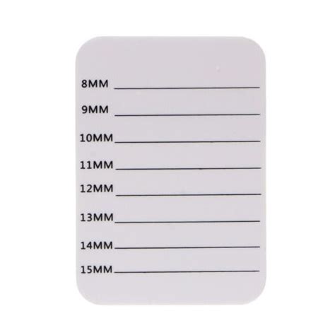 Individual Eyelash Extension Hand Plate Holder Lash Tray Strip 14mm