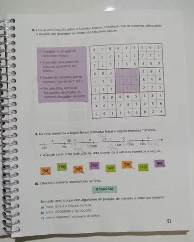 Panoramas Matemática 6º Ano Caderno De Atividades Mebuscar Brasil