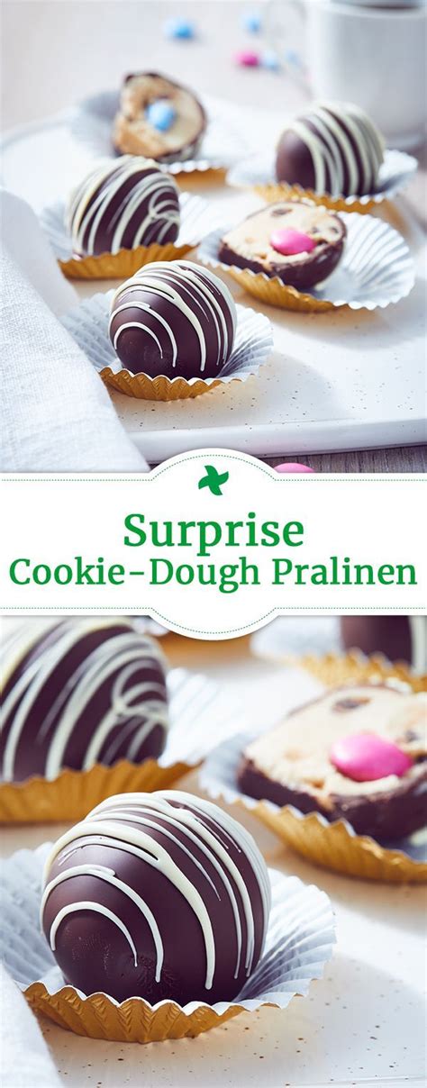 Surprise Cookie Dough Pralinen Dessert Recipes Easy Food Desserts