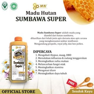 Jual Promo Madu Hutan Sumbawa Super Apis Dorsata Murni Asli