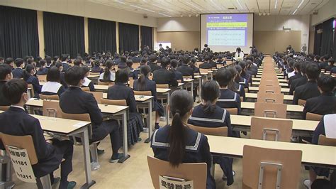 県立高校 来年4月入学の募集人員発表 全日制全体では今年度比80人増える Tosオンライン