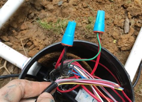 Home Irrigation System Wiring