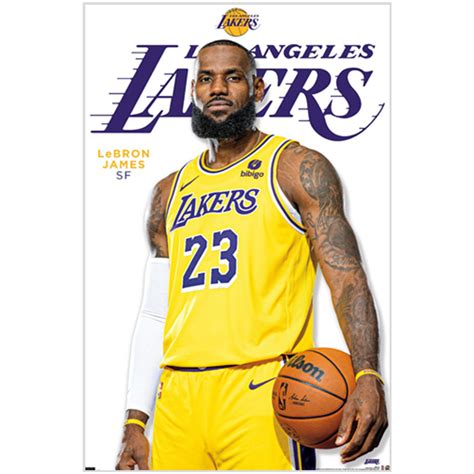 LA Lakers - Lebron James (Slot #1) Poster - Things For Home - ZiNG Pop ...