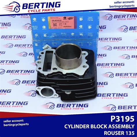 Cylinder Block Assy W Piston Kit Rouser Genuine Je Bore Set