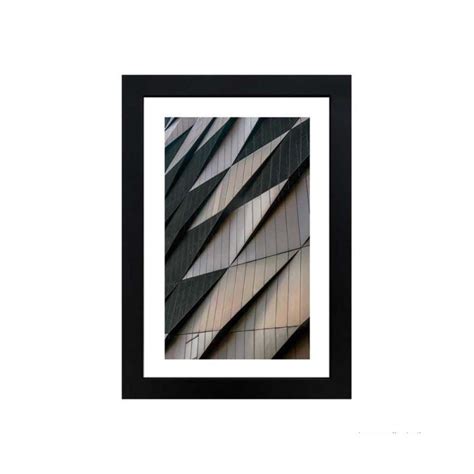 Quadro Decorativo Geo X Cm Preto Infinity Madeiramadeira