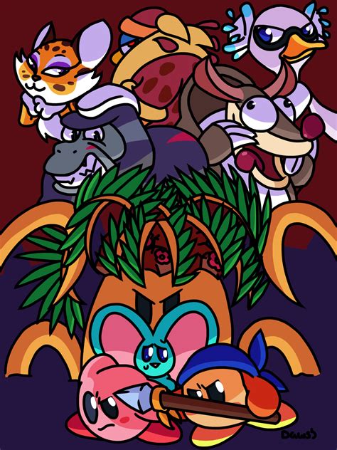 Kirby And The Forgotten Land Bosses by Dawstheartist on DeviantArt