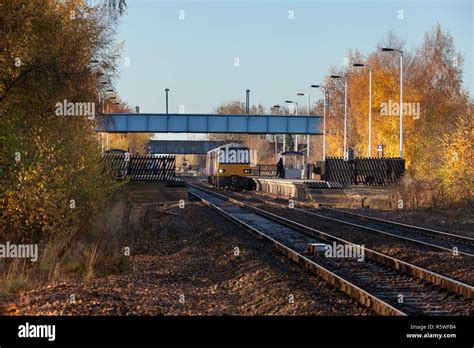 A Arriva Northern rail class 144 pacer train calls at Gilberdyke ...