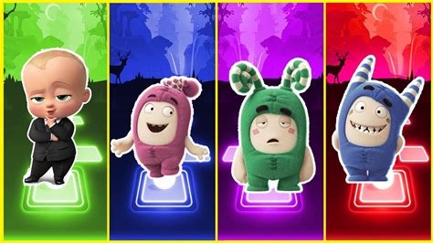 The Baby Boss Oddbods Pogo Oddbods Newt Oddbods Zees Who Win