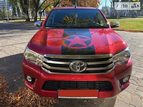 AUTO.RIA – Продам Тойота Хайлюкс 2017 дизель 2.4 пикап бу в Запорожье ...