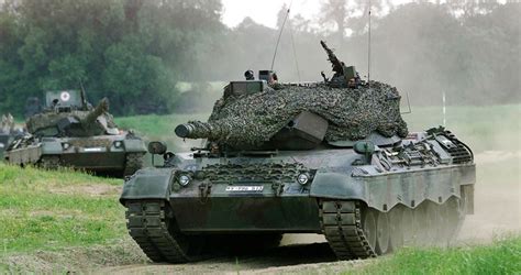 Alemania restaurará 30 tanques Leopard 1 para enviar a Ucrania EL