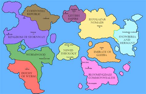 Hypothetical map of Dragon Quest IX nations! : r/dragonquest