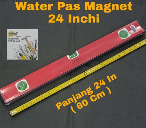 Water Pass Magnet 24 Waterpass Alumunium 24 In 60 Cm Lazada Indonesia