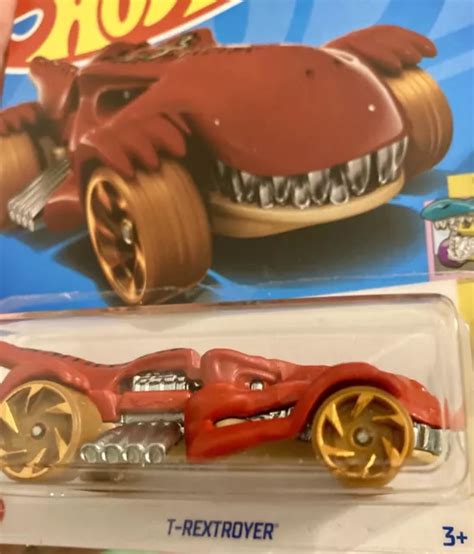 HOT Wheels T Rextroyer HW Mega Bite LETS RACE NETFLIX PicClick AU