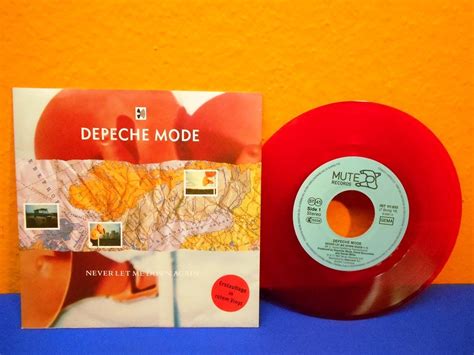 Red Single Depeche Mode Never Let Me Down Again Sale At KuSeRa