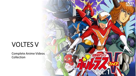 Voltes V Complete Anime Video Collection Japan Dub - Etsy