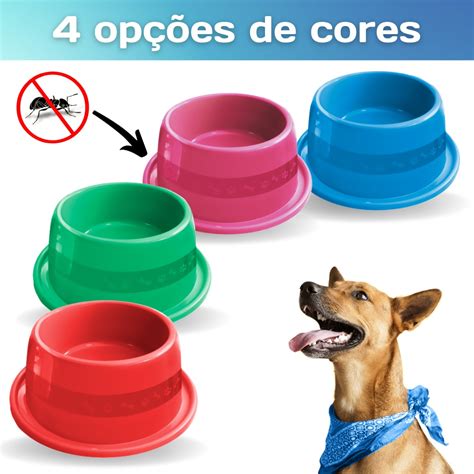 Pote Comedouro Para Gatos E Cachorros Ml Anti Formiga Grande