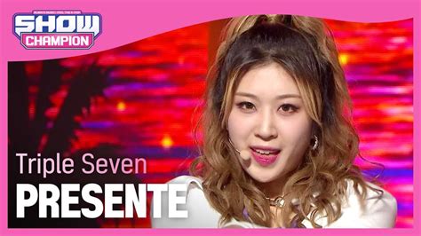 [show Champion] 트리플 세븐 777 프레젠트 Triple Seven Presente L Ep 405