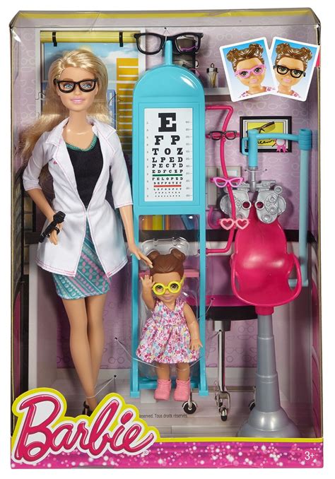 Buy Barbie: Careers - Eye Doctor Playset at Mighty Ape NZ