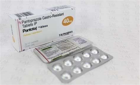 Pantoprazole Gastro Resistant Tablets IP 40mg Manufacturer In India