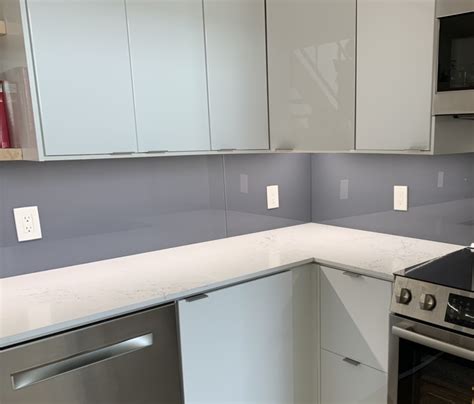 Painted Glass Kitchen Backsplash Things In The Kitchen