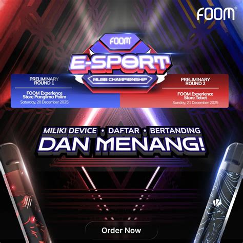 turnamen foom esport mlbb championship  saatnya buktikan skill ga