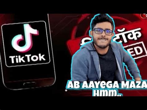 Tik Tok Ban Carryminati Reaction Tik Tok Ban In India App Ban