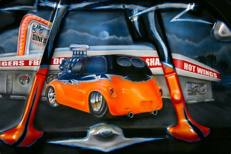 Pt Cruiser Airbrush Murals