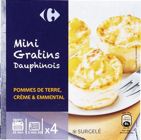 Mini Gratins Dauphinois Carrefour G X G