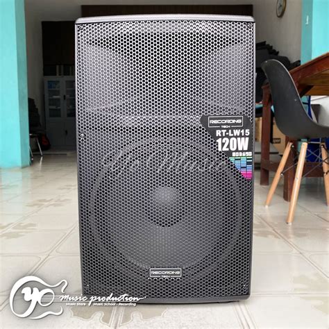 Jual Speaker Portabel Recording Tech Lw15 120watt With 2 Mic Wireless