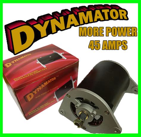 All New Dynamator Dynamo Alternator Conversion 45amp Lucas C39 C40 C40L