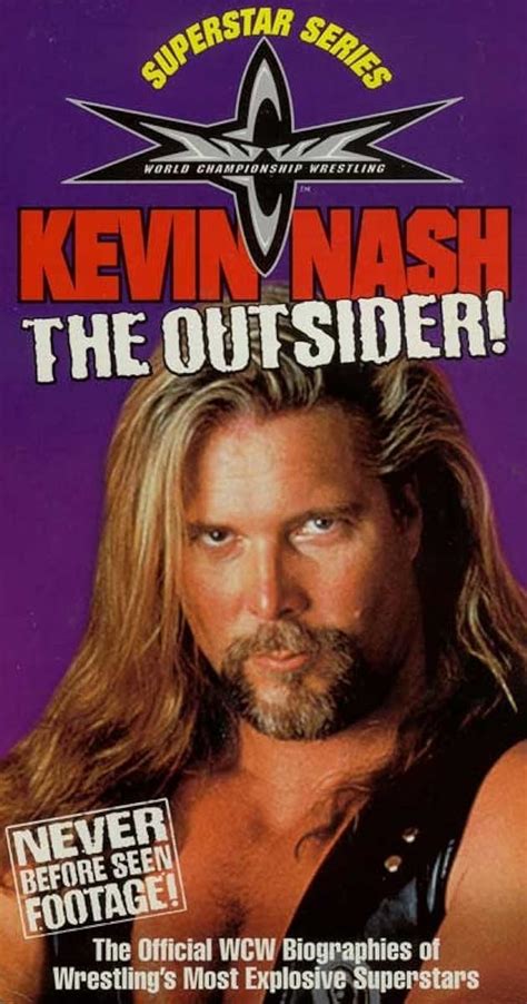 WCW Superstar Series Kevin Nash The Outsider Video 1999 Release