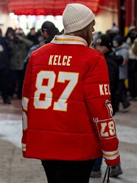 Taylor Swift Kelce 87 Puffer Jacket - Jacket Hub