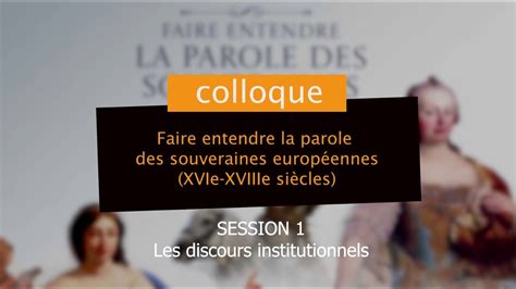 Session1 Colloque Faire Entendre La Parole Des Souveraines