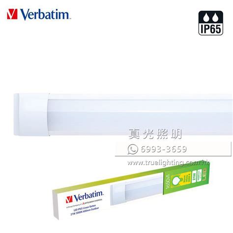 Ip W Led Integrated Batten By Verbatim