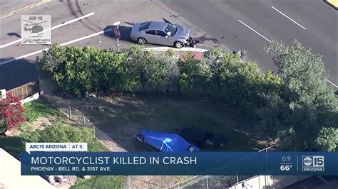 Pd Motorcyclist Killed In North Phoenix Crash