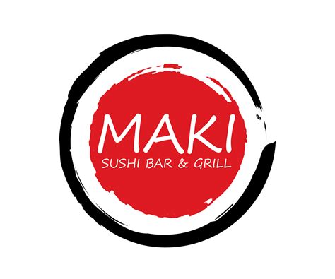 Modern Bold Japanese Restaurant Logo Design For Maki Sushi Bar