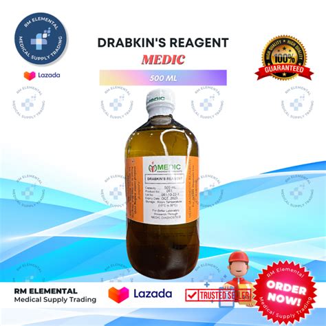 Drabkins Reagent Medic Lazada Ph