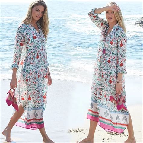 Aliexpress Buy Beach Dress Kaftan Pareo Sarongs Sexy Cover Up Chiffon Bikini Swimwear