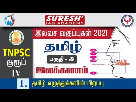 TNPSC Group IV Free Class பத தமழ இலககணம 1 Suresh IAS Academy